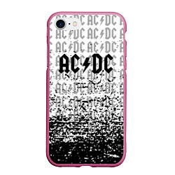Чехол iPhone 7/8 матовый ACDC rock