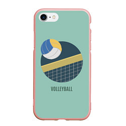 Чехол iPhone 7/8 матовый Volleyball Спорт