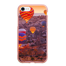 Чехол iPhone 7/8 матовый Невероятно Красивые Воздушные Шары!