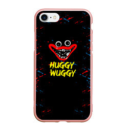 Чехол iPhone 7/8 матовый Poppy Playtime Поппи Плейтайм huggy wuggy