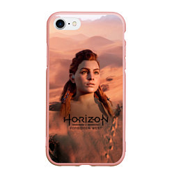 Чехол iPhone 7/8 матовый Aloy Horizon Forbidden Zero Dawn