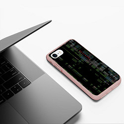 Чехол iPhone 7/8 матовый Shutdown, цвет: 3D-светло-розовый — фото 2