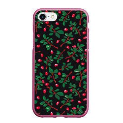 Чехол iPhone 7/8 матовый Лепетски и листья