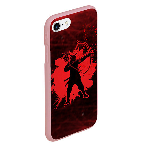 Чехол iPhone 7/8 матовый Лучник Самурай Кровавый Bloody Samurai / 3D-Баблгам – фото 2