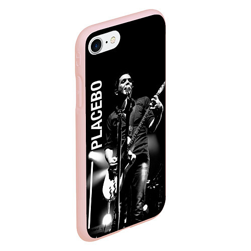 Чехол iPhone 7/8 матовый Placebo Пласибо рок-группа / 3D-Светло-розовый – фото 2