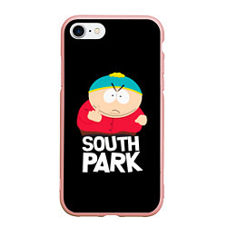 Чехол iPhone 7/8 матовый Южный парк - Эрик, цвет: 3D-светло-розовый