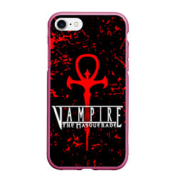 Чехол iPhone 7/8 матовый Vampire The Masquerade Bloodlines