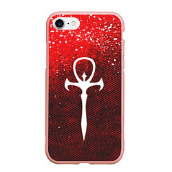 Чехол iPhone 7/8 матовый The Masquerade Bloodhunt Emblem