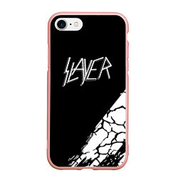 Чехол iPhone 7/8 матовый Slayer Трещины