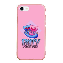 Чехол iPhone 7/8 матовый POPPY PLAYTIME - KISSY MISSY AND HAGGY WAGGY