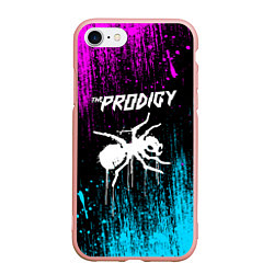 Чехол iPhone 7/8 матовый The prodigy neon