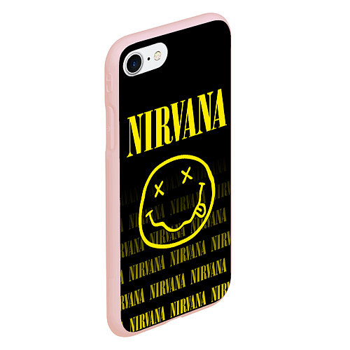 Чехол iPhone 7/8 матовый Smile Nirvana / 3D-Светло-розовый – фото 2