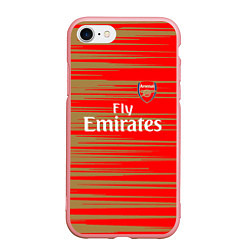 Чехол iPhone 7/8 матовый Arsenal fly emirates, цвет: 3D-баблгам