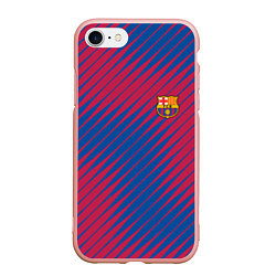 Чехол iPhone 7/8 матовый Fc barcelona барселона fc абстракция