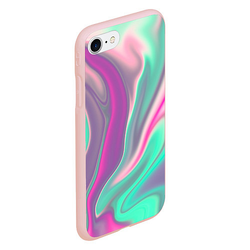 Чехол iPhone 7/8 матовый Digital Wave / 3D-Светло-розовый – фото 2