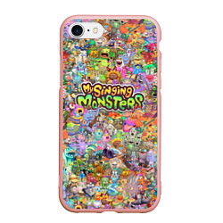 Чехол iPhone 7/8 матовый MY SINGING MONSTERS ПЕРСОНАЖИ