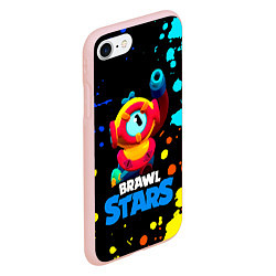 Чехол iPhone 7/8 матовый Отис Otis Brawl Stars, цвет: 3D-светло-розовый — фото 2