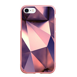 Чехол iPhone 7/8 матовый Кристальная мозаика, цвет: 3D-баблгам
