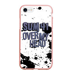 Чехол iPhone 7/8 матовый Sum 41 Over My Head