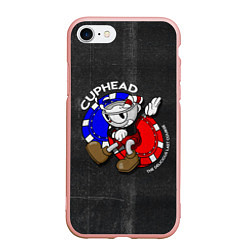 Чехол iPhone 7/8 матовый Персонаж Cuphead