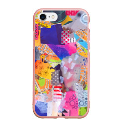 Чехол iPhone 7/8 матовый Patchwork quilt Fashion trend