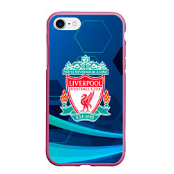 Чехол iPhone 7/8 матовый Liverpool Абстракция