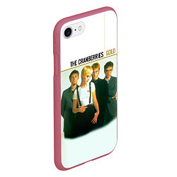 Чехол iPhone 7/8 матовый Gold - The Cranberries, цвет: 3D-малиновый — фото 2