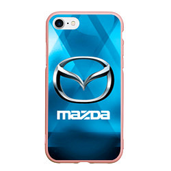 Чехол iPhone 7/8 матовый Mazda - sport - абстракция