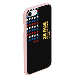 Чехол iPhone 7/8 матовый 25 RUS Приморский край, цвет: 3D-светло-розовый — фото 2