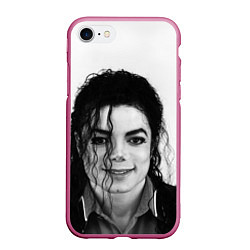 Чехол iPhone 7/8 матовый Майкл Джексон Фото