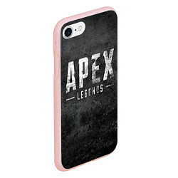 Чехол iPhone 7/8 матовый Apex Legends grunge, цвет: 3D-светло-розовый — фото 2