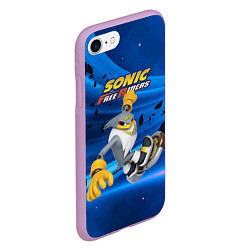 Чехол iPhone 7/8 матовый Albatross - Sonic Free Riders - Video game, цвет: 3D-сиреневый — фото 2