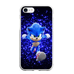 Чехол iPhone 7/8 матовый Sonic sequins