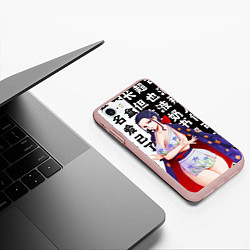Чехол iPhone 7/8 матовый Нико Робин - Ван Пис, цвет: 3D-светло-розовый — фото 2
