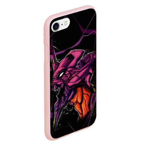 Чехол iPhone 7/8 матовый Ева-01 / 3D-Светло-розовый – фото 2