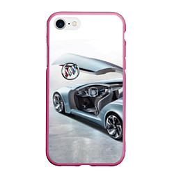 Чехол iPhone 7/8 матовый Buick Riviera Concept, цвет: 3D-малиновый