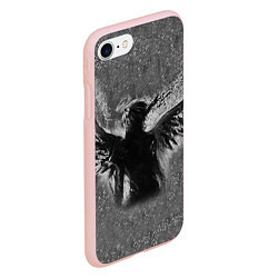 Чехол iPhone 7/8 матовый Metamorphosis Demon ZXC, цвет: 3D-светло-розовый — фото 2