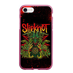 Чехол iPhone 7/8 матовый Slipknot satan