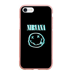 Чехол iPhone 7/8 матовый Nirvana неон