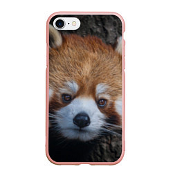 Чехол iPhone 7/8 матовый Крaсная панда