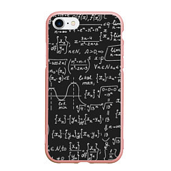 Чехол iPhone 7/8 матовый Геометрические формулы