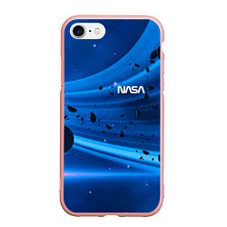 Чехол iPhone 7/8 матовый Космическое пространство - NASA - Planet