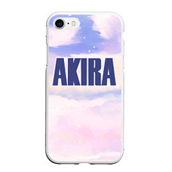 Чехол iPhone 7/8 матовый Akira sky clouds, цвет: 3D-белый