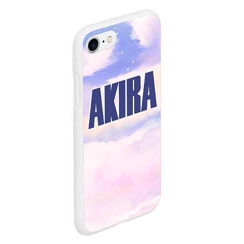 Чехол iPhone 7/8 матовый Akira sky clouds / 3D-Белый – фото 2