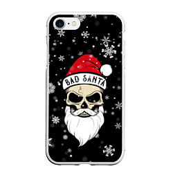 Чехол iPhone 7/8 матовый Christmas Bad Santa