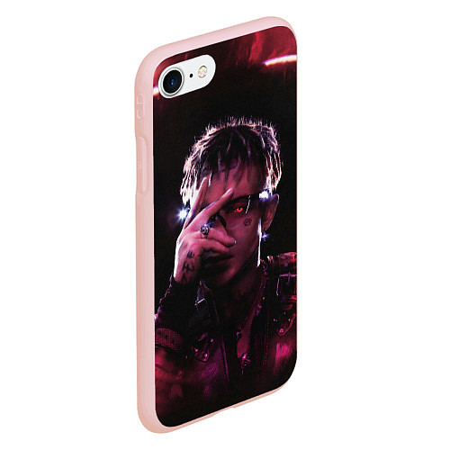 Чехол iPhone 7/8 матовый Кибер Сайонара / 3D-Светло-розовый – фото 2