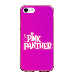 Чехол iPhone 7/8 матовый Pink panther