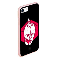 Чехол iPhone 7/8 матовый Dead by Daylight - memento mori, цвет: 3D-светло-розовый — фото 2