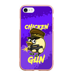 Чехол iPhone 7/8 матовый Чикен Ган - цыпленок