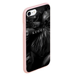 Чехол iPhone 7/8 матовый Куччи, цвет: 3D-светло-розовый — фото 2